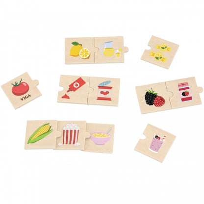 Koka puzle "Nature and Food"