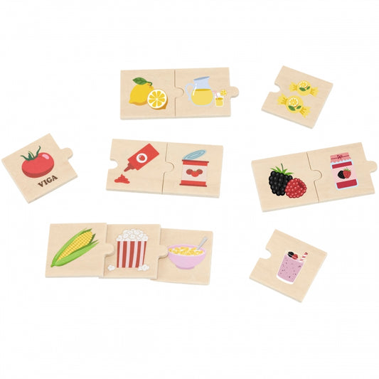 Koka puzle "Nature and Food"