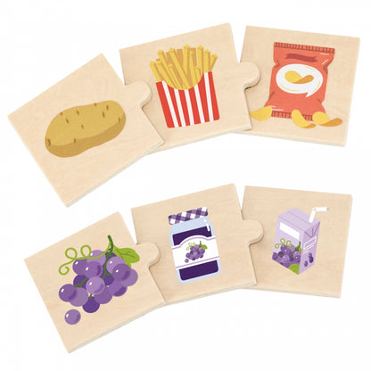 Koka puzle "Nature and Food"