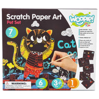 Radošais komplekts "Scratch Paper Art"