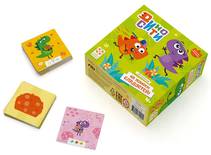 Galda spēle "Dino City. Saldumu meklējumos"