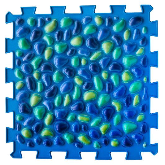 Ortopēdisko paklājiņu komplekts "Blue Pebble 6"