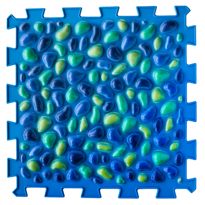 Ortopēdisko paklājiņu komplekts "Blue Pebble 6"