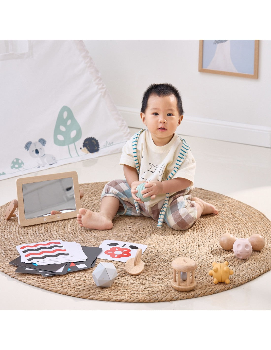 Attīstošo rotaļlietu komplekts (0-6 mēn.)