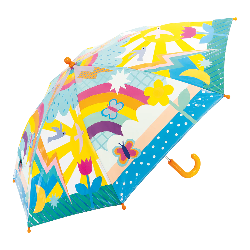 Krāsu mainošs lietussargs "Rainbows"