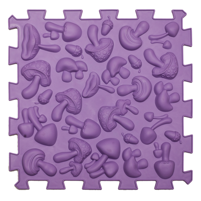 Ortopēdisko paklājiņu komplekts "Puzzle Mix Pastel 8"