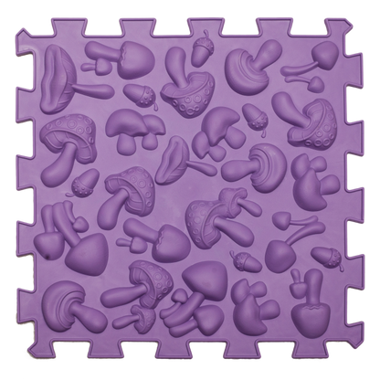 Ortopēdisko paklājiņu komplekts "Puzzle Mix Pastel 8"