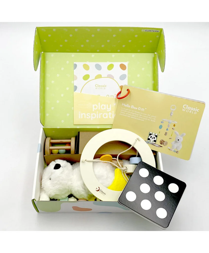 Dāvanu komplekts jaundzimušajam "Hello Box" (0+)