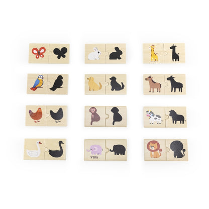 Koka puzle "Shadow Matching"