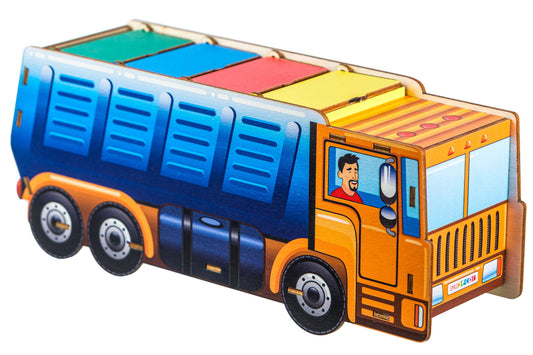 Koka sorteris "Atkritumu mašīna"