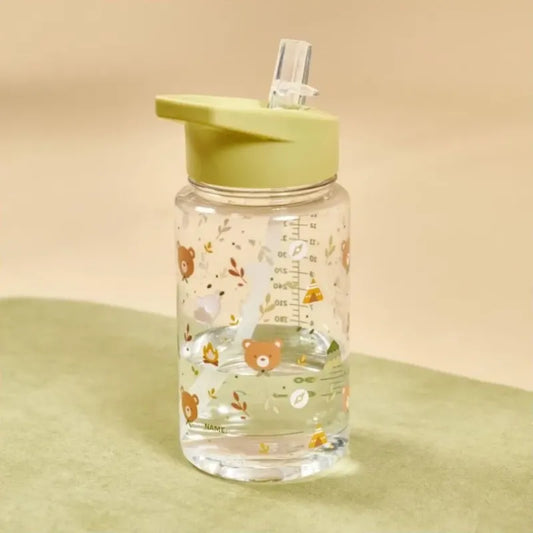 Ūdens pudele ar salmiņu "Explorer" (450 ml)