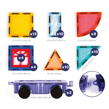 Magnētiskais konstruktors "Transportlīdzekļi"