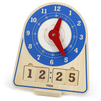 Koka pulkstenis "Learning Clock"