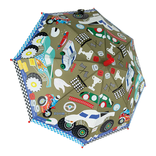 Krāsu mainošs lietussargs "Cars"