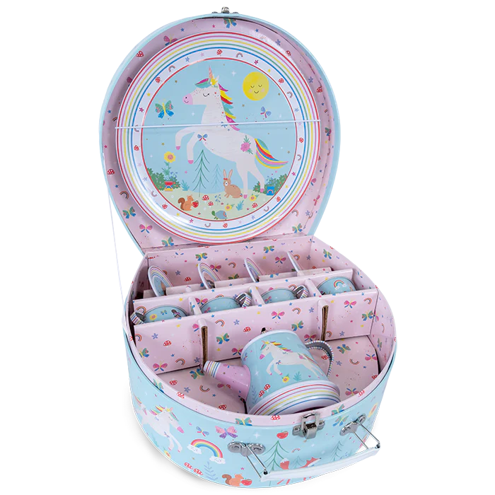 Muzikālais rotaļu trauku komplekts "Rainbow Fairy"