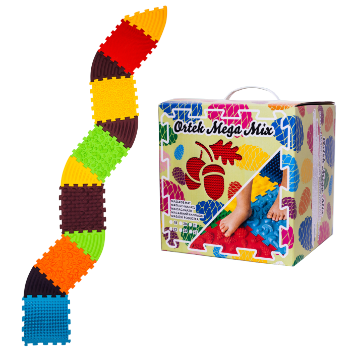 Ortopēdisko paklājiņu komplekts "Puzzle 6+6"