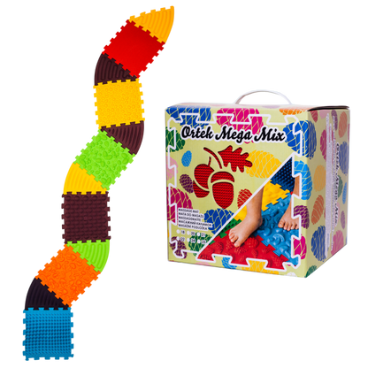 Ortopēdisko paklājiņu komplekts "Puzzle 6+6"