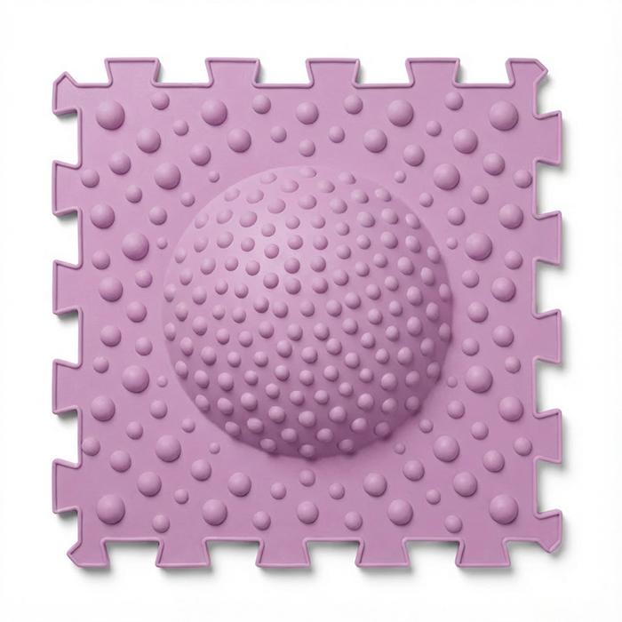 Ortopēdisko paklājiņu komplekts "Puzzle Mix Pastel 9"