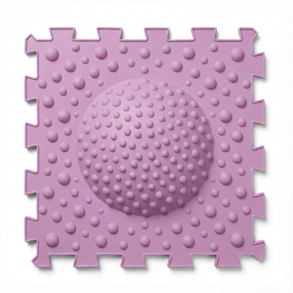 Ortopēdisko paklājiņu komplekts "Puzzle Mix Pastel 9"