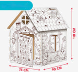 Krāsojamā kartona māja