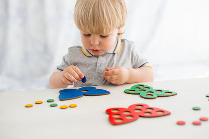 Koka mozaīka "Taureņi"