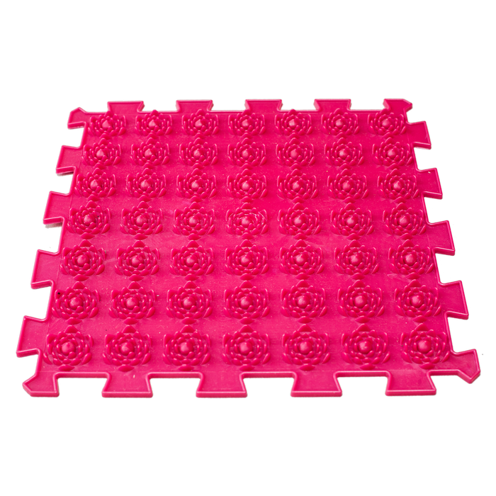 Ortopēdisko paklājiņu komplekts "Pink Pebble 6"