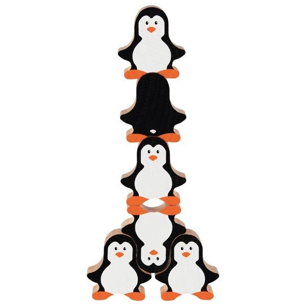 Деревянный балансир "Penguin Stacking Game"