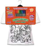 Krāsojamais t-krekls "Dinosaurs"
