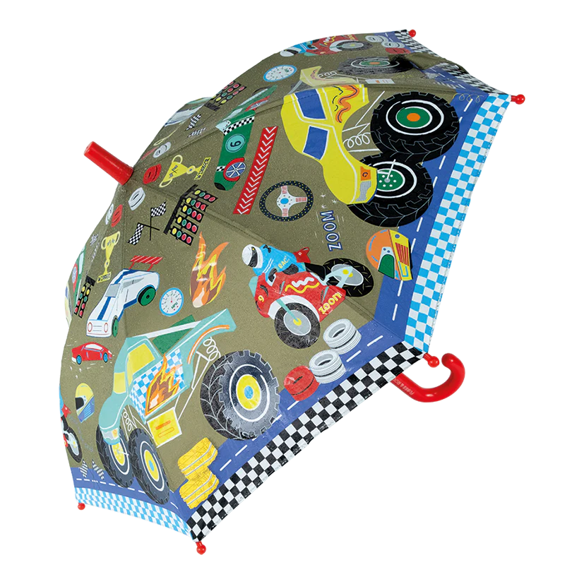 Krāsu mainošs lietussargs "Cars"