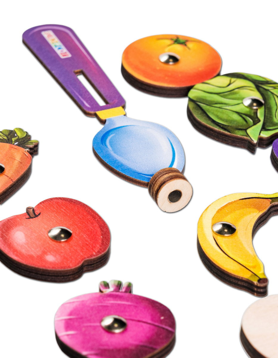 Magnētiskā spēle "Katliņš, vāri!"