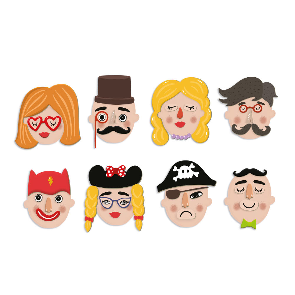 Magnētiskā spēle "Faces"