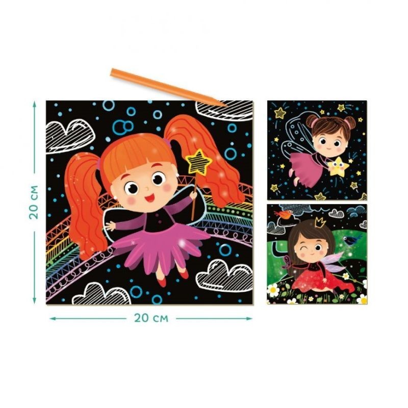 Набор для творчества "Scratch Set. Fairies"
