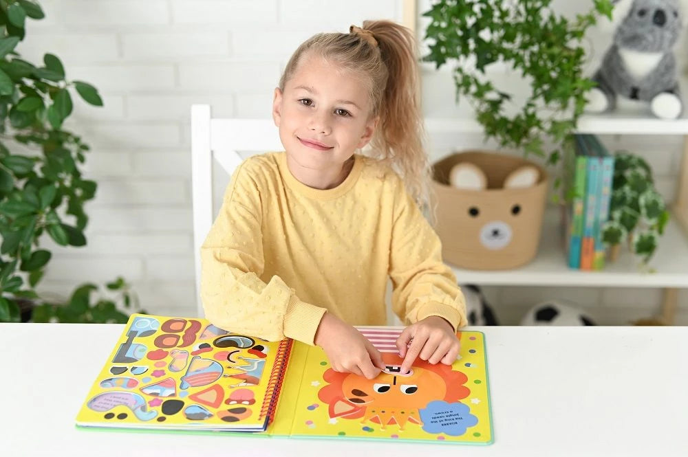 Uzlīmju grāmata "Silly Animals"