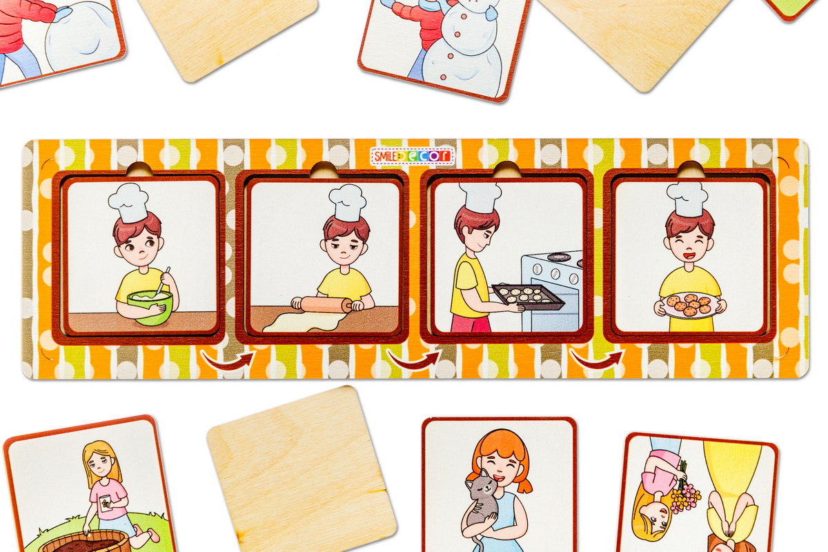 Didaktiskā spēle "Sižeta attēli"