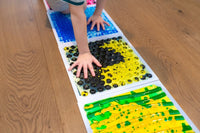 Teksturēti paklājiņi ar šķidrumu "Textured Liquid Mats" (4 gab.)