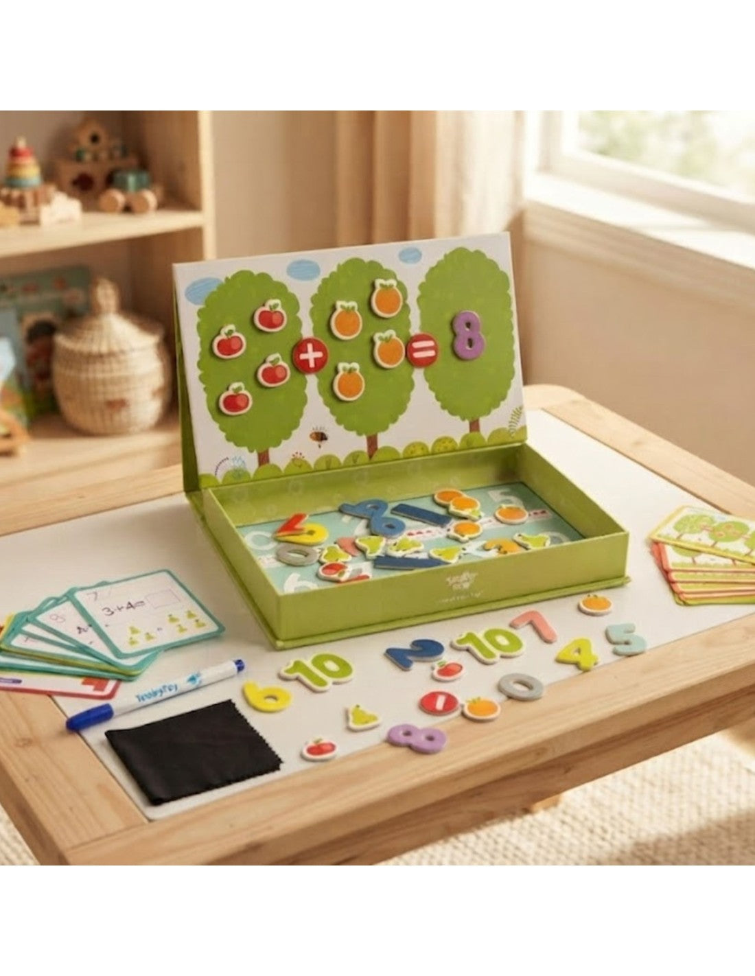 Attīstošā magnētiskā spēle "Math Box"