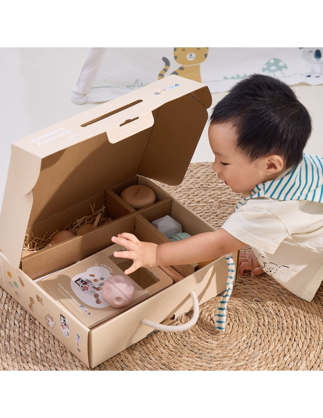 Attīstošo rotaļlietu komplekts (0-6 mēn.)