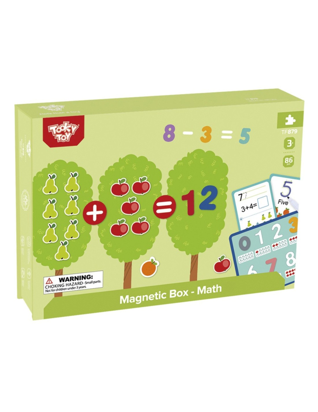 Attīstošā magnētiskā spēle "Math Box"