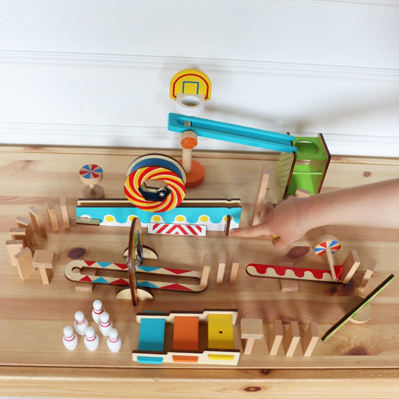 Koka konstruktors "Domino Run"