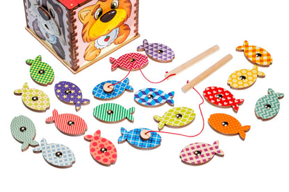 Logopēdiskā spēle "Jautrā makšķerēšana"