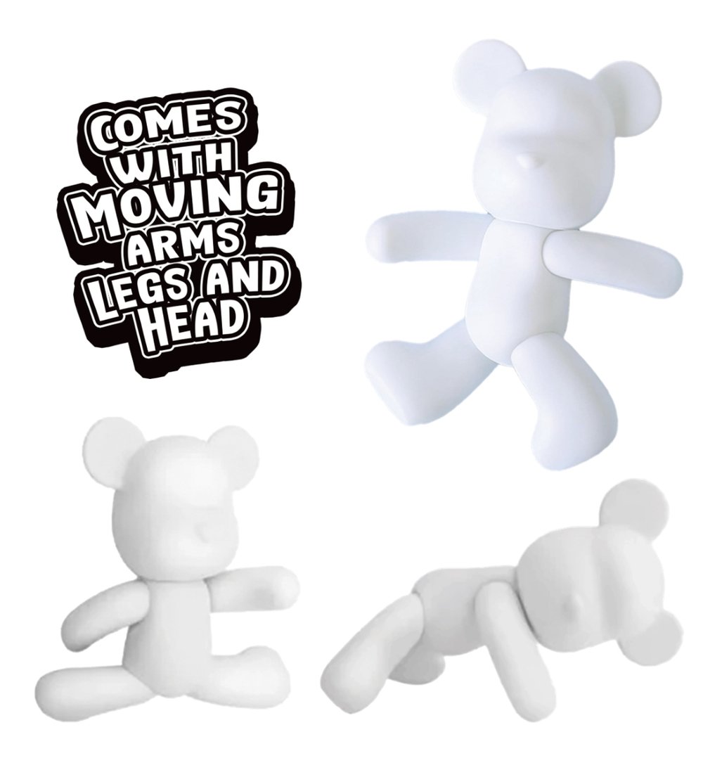 Radošais komplekts 'Marble Bear Metallic