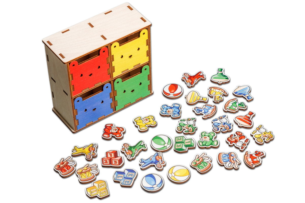 Koka sorteris "Rotaļlietas"