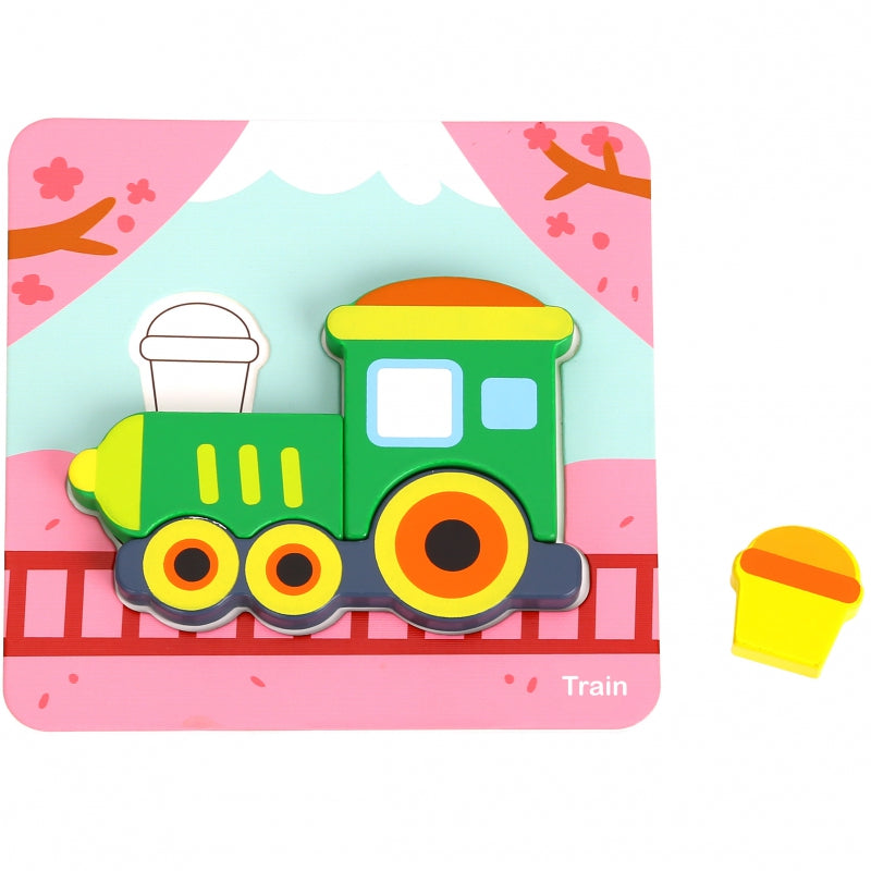 Деревянный пазл "Mini Transportation"