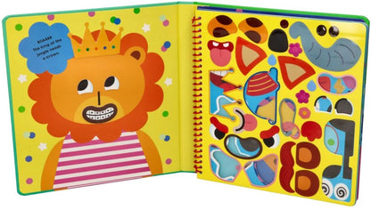 Uzlīmju grāmata "Silly Animals"