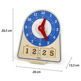 Koka pulkstenis "Learning Clock"