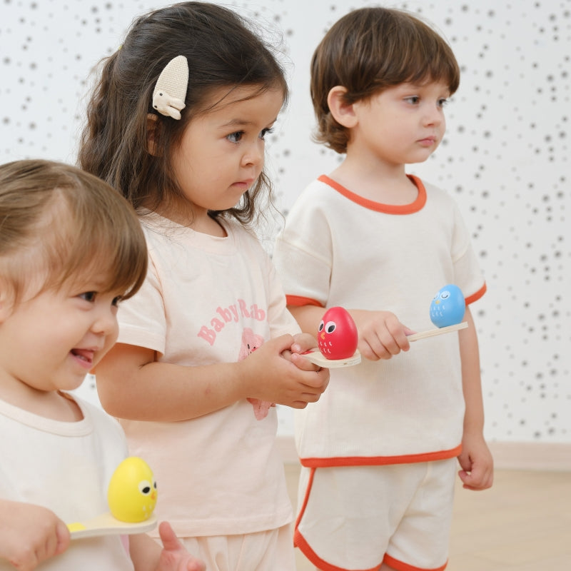 Rotaļu komplekts "Egg and Spoon Race"