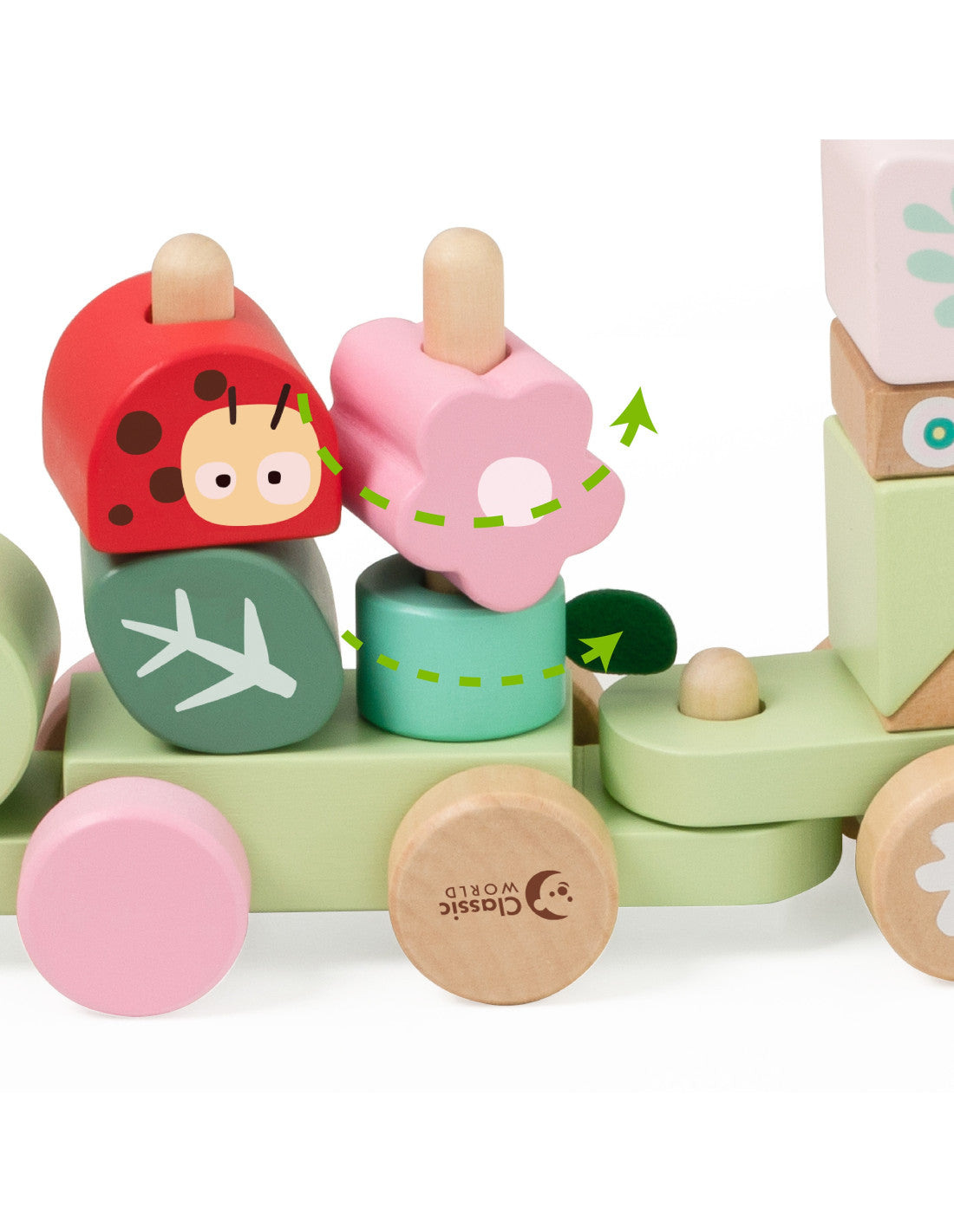 Koka vilciens "Pull Jungle"