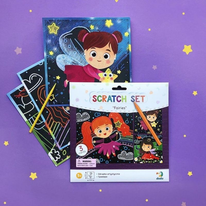Набор для творчества "Scratch Set. Fairies"