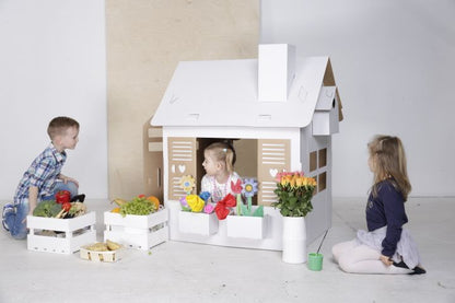 Krāsojamā kartona māja "Blooming House"