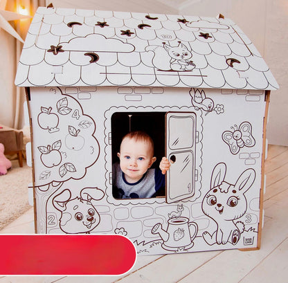 Krāsojamā kartona māja